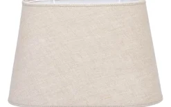 PR Home Omera Lampskärm Oval 32cm Lin Natur* Ovala Lampskärmar