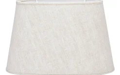 Ovala Lampskärmar<PR Home Omera Lampskärm Oval 32cm Lin Ljus Beige