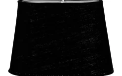 PR Home Omera Oval Lampskärm 20cm Franza Svart* Ovala Lampskärmar