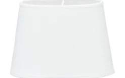 Omera Oval Lampskärm 20cm Lin Offwhite