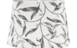 PR Home Omera Oval Lampskärm 27cm Wilderhope Grå* Ovala Lampskärmar