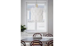 Stora Taklampor Ø50-69 Cm<By Rydens Omlott Taklampa 50cm Mässing/Vit