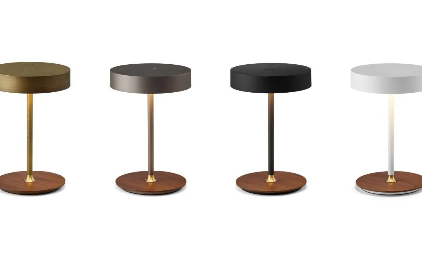 Uppladdningsbara Lampor Inomhus|Bordslampor<Halo Design On The Move Uppladdningsbar Bordslampa LED 3-Steg DIM Vit