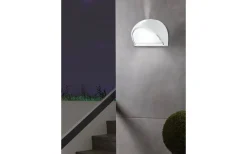 Vägglampor Utomhus<Eglo Onja Fasadlampa Vit IP44