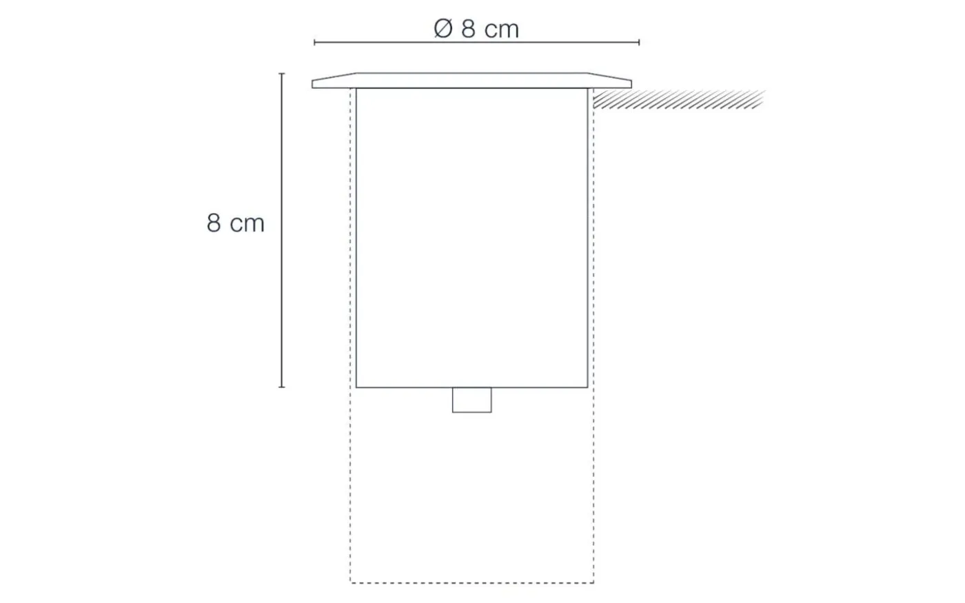 Onyx Markspotlight LED 3000K 350lm 5W Lightson