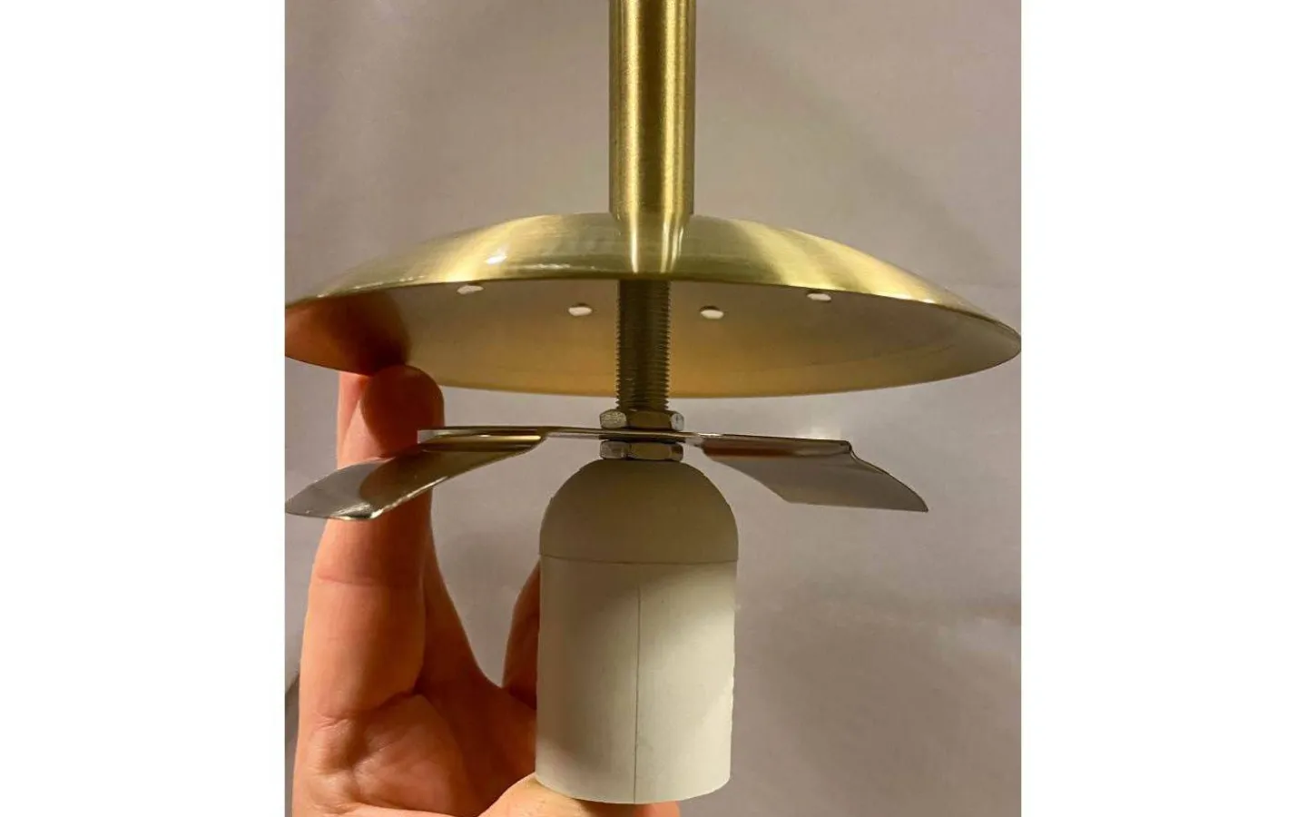 Kök & Matplats|Hall & Trappa<Aneta Opal Taklampa 30cm Matt Mässing