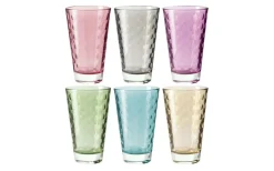 Glas<Leonardo Optic LD Dricksglas 30 cl Flerfärgade 6-pack