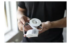 Optic S Quick ISO Spotlight 2700K 4,5W Vit IP44