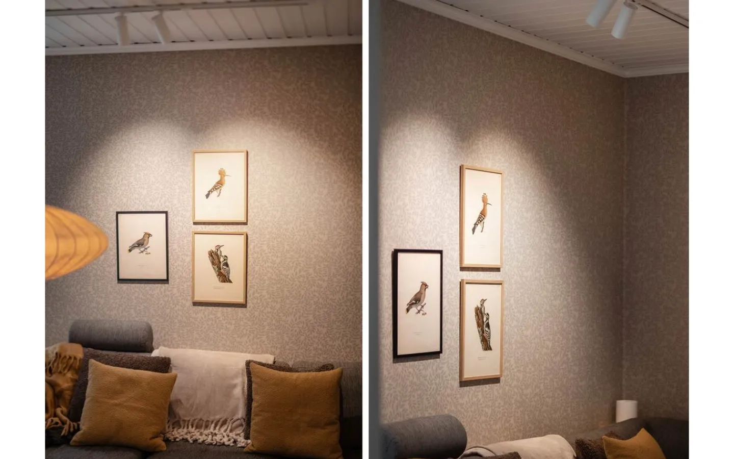 Skensystem<Hidealite Optic Track XS 1-fas LED 9,3W Tune Vit