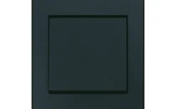 Strömbrytare & Vägguttag<Malmbergs Optima Strömbrytare 1-Pol/Trapp Återfjädrande Svart