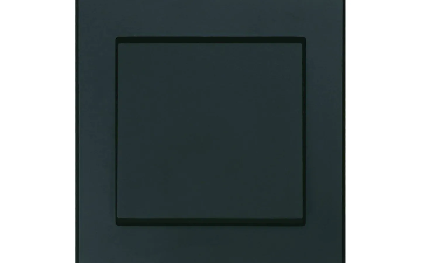 Strömbrytare & Vägguttag<Malmbergs Optima Strömbrytare 1-Pol/Trapp Återfjädrande Svart