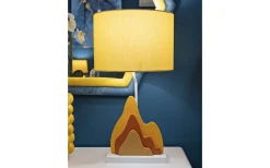 Bordslampor<Mauro Ferretti Optimo Bordslampa 57cm Gul