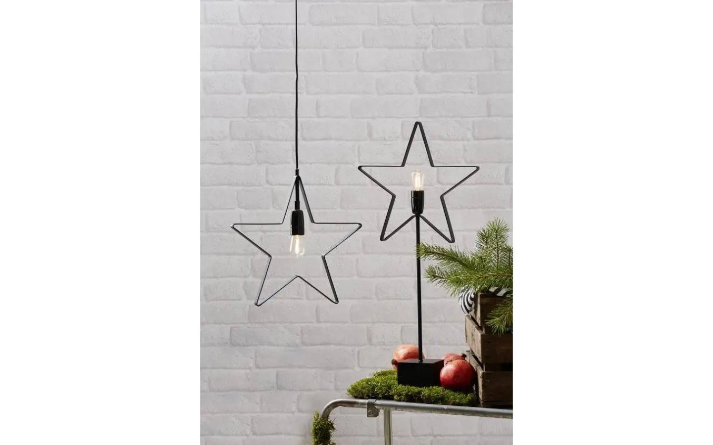 Visa Alla Julstjärnor|Julstjärnor Med Sladd<Star Trading Orbit Julstjärna Svart LED