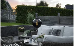 Star Trading Orby Takskärm 30cm Svart IP44* Taklampor Utomhus