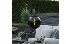 Star Trading Orby Takskärm 30cm Svart IP44* Taklampor Utomhus