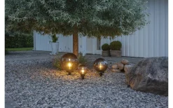 Star Trading Orby Trädgårdsklot 24cm Rök* Utomhusdekorationer|Markbelysning