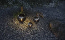 Star Trading Orby Trädgårdsklot 24cm Rök* Utomhusdekorationer|Markbelysning