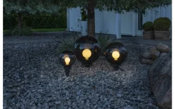 Star Trading Orby Trädgårdsklot 24cm Rök* Utomhusdekorationer|Markbelysning