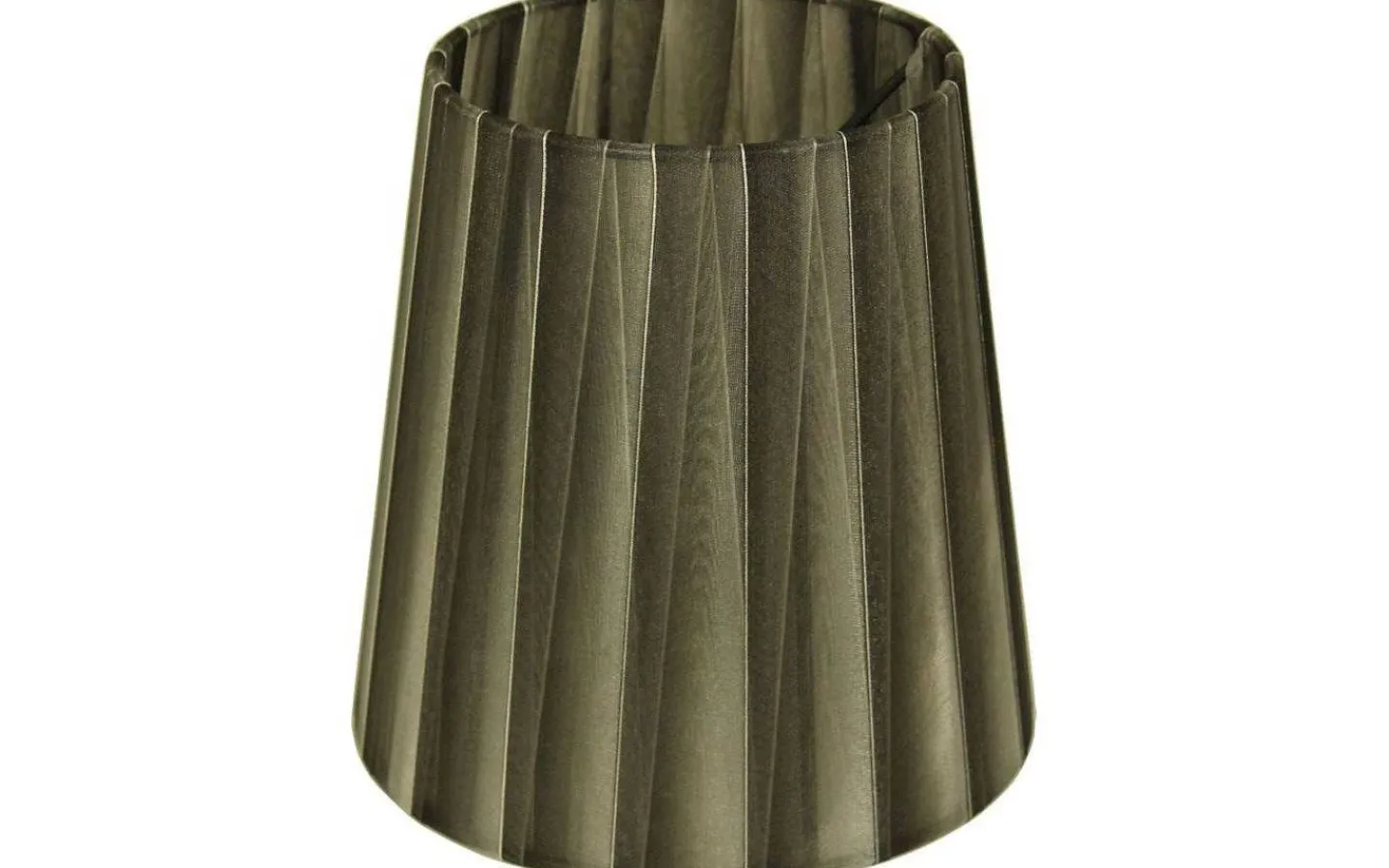 Enfärgade Runda Lampskärmar<Oriva Organza Lampskärm Ø17cm Lakrits