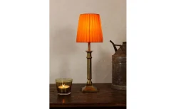 Enfärgade Runda Lampskärmar<Oriva Organza Lampskärm Ø14,5cm Orange