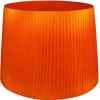 Enfärgade Runda Lampskärmar<Oriva Organza Lampskärm Ø50cm Orange