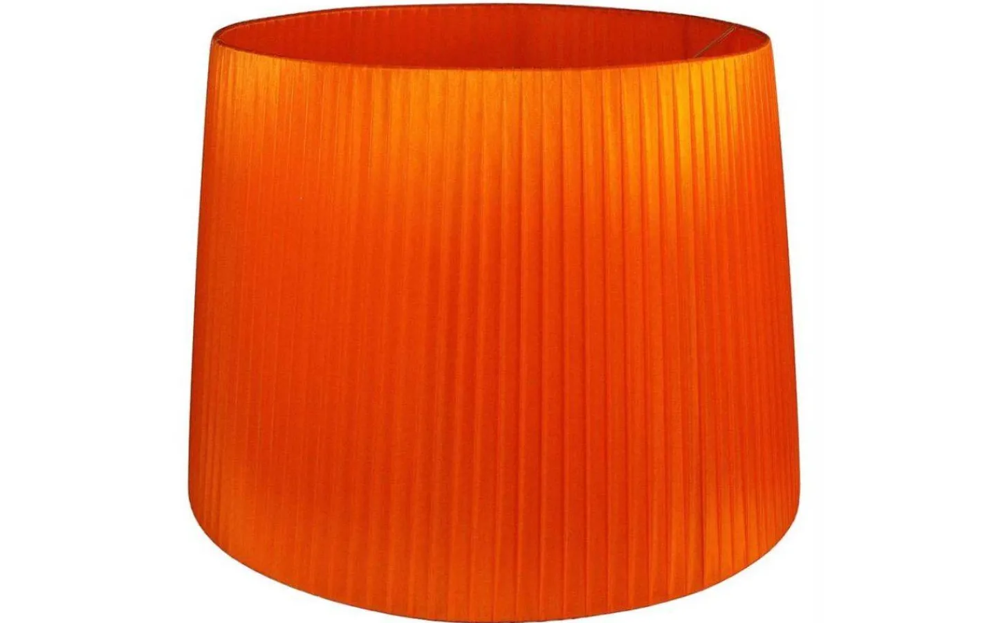 Enfärgade Runda Lampskärmar<Oriva Organza Lampskärm Ø50cm Orange