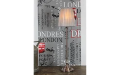 Organza Lampskärm Ø14,5cm Svart/Vit