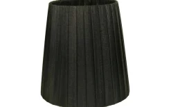 Enfärgade Runda Lampskärmar<Oriva Organza Lampskärm Ø17cm Svart