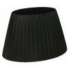 Ovala Lampskärmar<Oriva Organza Lampskärm Oval 22cm Svart
