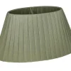 Oriva Organza Lampskärm Oval 28cm Grå* Ovala Lampskärmar