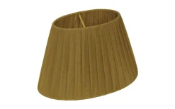 Ovala Lampskärmar<Oriva Organza Lampskärm Oval 22cm Champagne