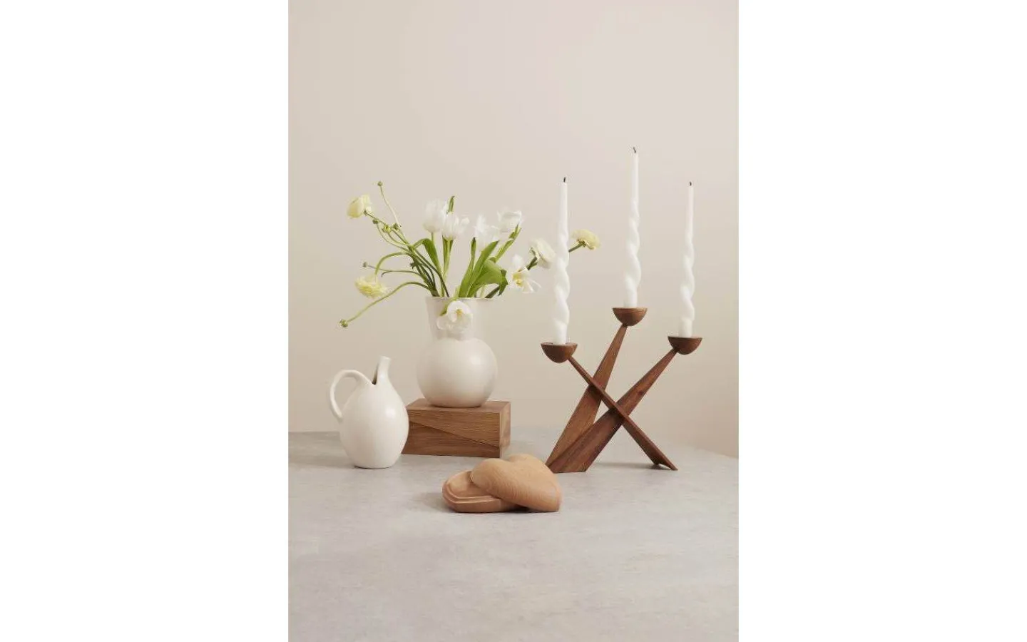 Spring Copenhagen Original Model no 64 Vattenkanna 24cm Vit* Övrigt|Karaffer