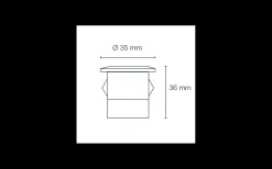 Decklights Led|Lightson Garden Plug & Play<Lightson Orion Svart Decklight LED 3000K 20lm 0,5W