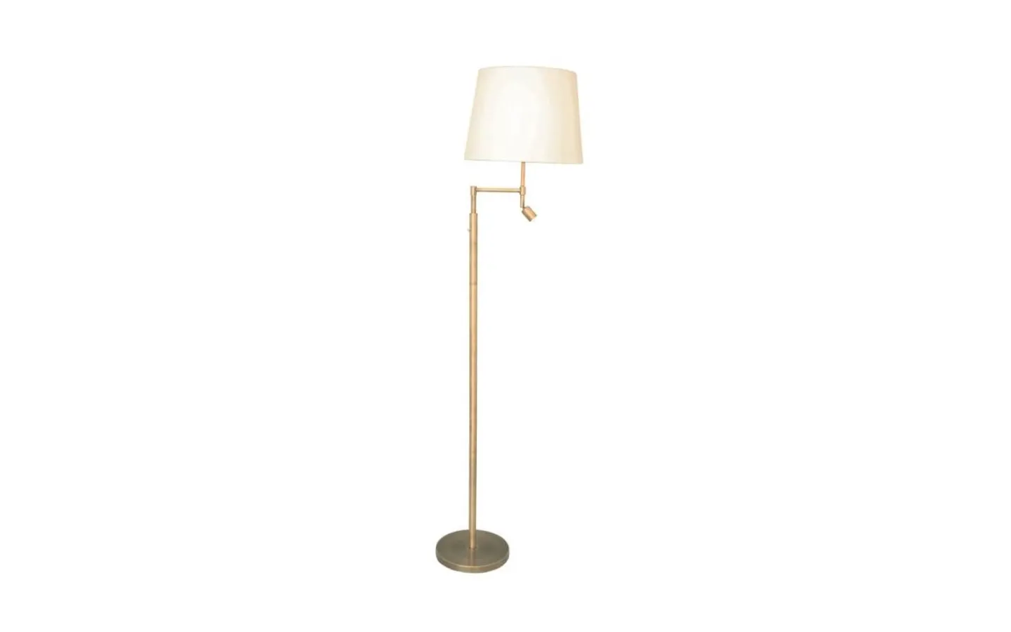 By Rydens Orlando Golvlampa 157cm Antik/Beige* Vardagsrum|Golvläslampor