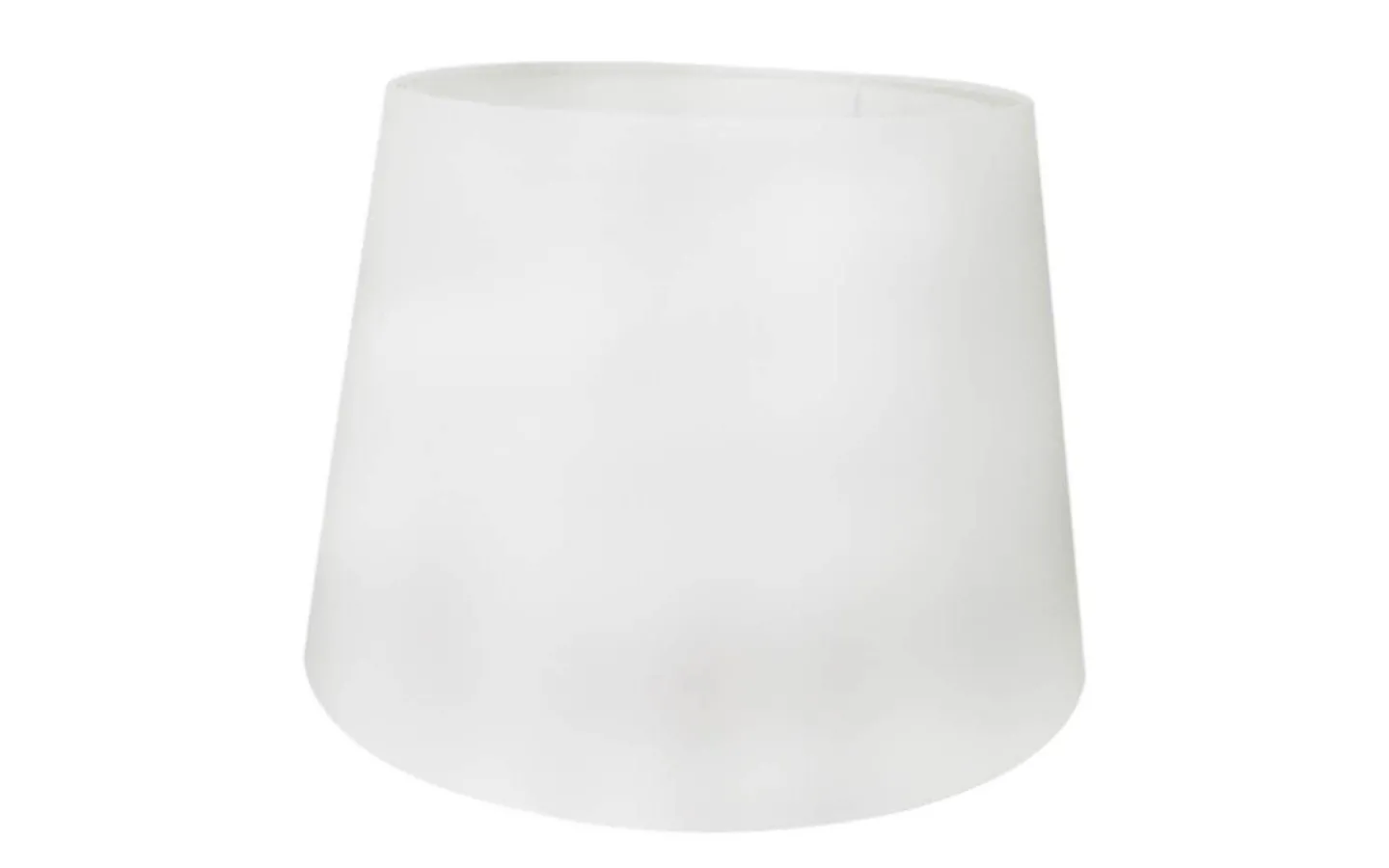 Enfärgade Runda Lampskärmar<By Rydens Orlando Golvskärm Ø36xh26cm Vit