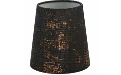 Oriva Ormskinn Lampskärm Ø17cm Svart* Mönstrade Lampskärmar