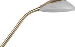 Uplight|Golvläslampor<Reality Orson Golvlampa LED matt mässing