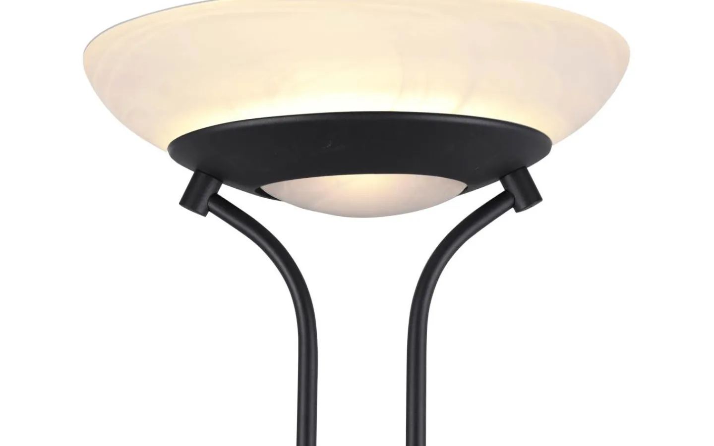 Reality Orson Golvlampa LED mattsvart* Uplight|Golvläslampor