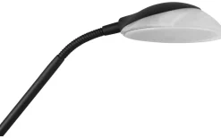 Reality Orson Golvlampa LED mattsvart* Uplight|Golvläslampor