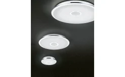 Trio Lighting Osaka Plafond LED 65cm krom* Plafonder