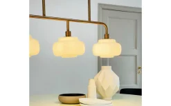 Ossett Taklampa 80cm Opal/Brons