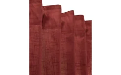 Gardinkappor|Inredning Jul<Svanefors Otila Gardinkappa Röd 50x250cm