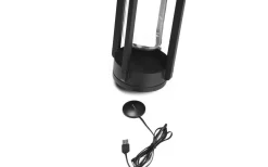 Uppladdningsbara Lampor Utomhus|Uppladdningsbara Lampor Utomhus<Konstsmide Otranto Uppladdningsbar Ljuslykta 44cm Svart IP54