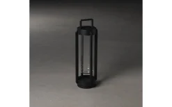 Uppladdningsbara Lampor Utomhus|Uppladdningsbara Lampor Utomhus<Konstsmide Otranto Uppladdningsbar Ljuslykta 44cm Svart IP54