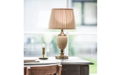 Ottilia Bordslampa 49cm Beige/Antik