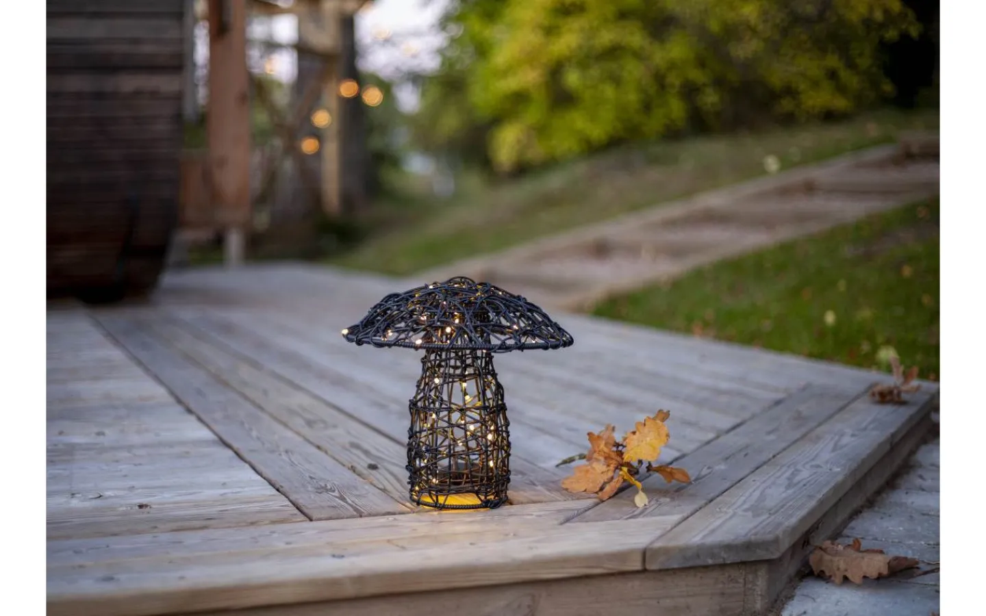 Star Trading Otto Utomhusdekoration 26cm Svart* Utomhusdekorationer