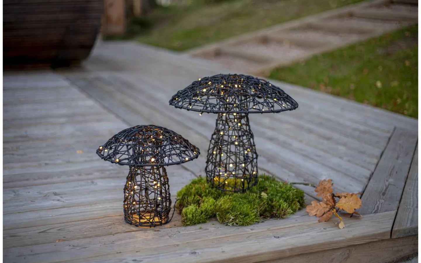 Star Trading Otto Utomhusdekoration 26cm Svart* Utomhusdekorationer