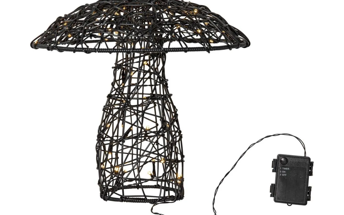 Utomhusdekorationer<Star Trading Otto Utomhusdekoration 34cm Svart