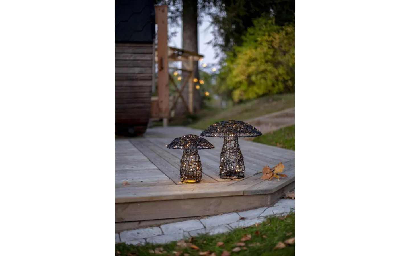 Utomhusdekorationer<Star Trading Otto Utomhusdekoration 34cm Svart