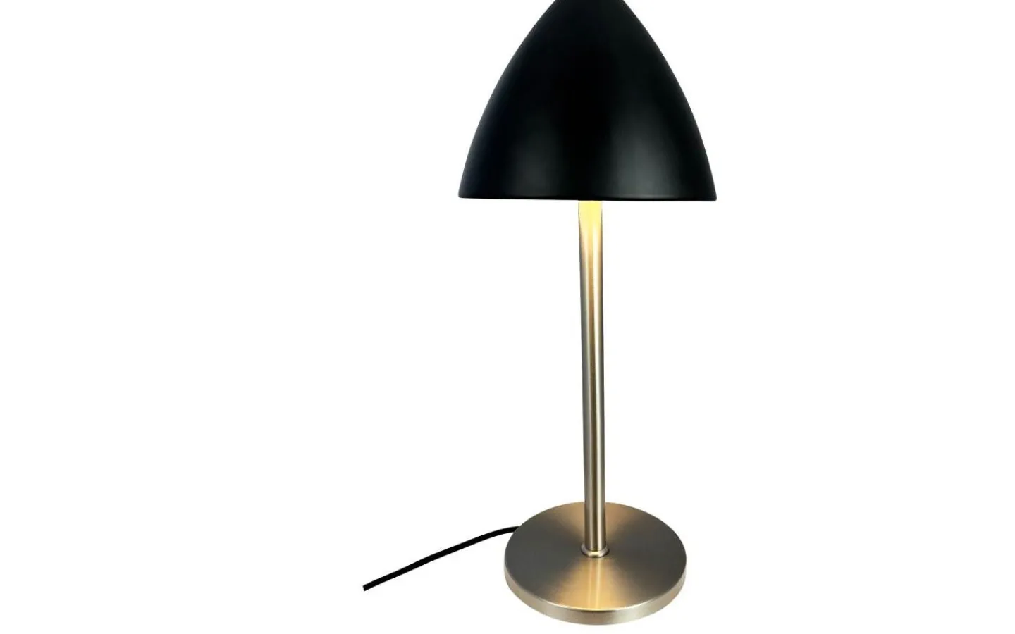 Dyberg Larsen Oulu Bordslampa 47cm Svart/Borstad Stål* Bordslampor